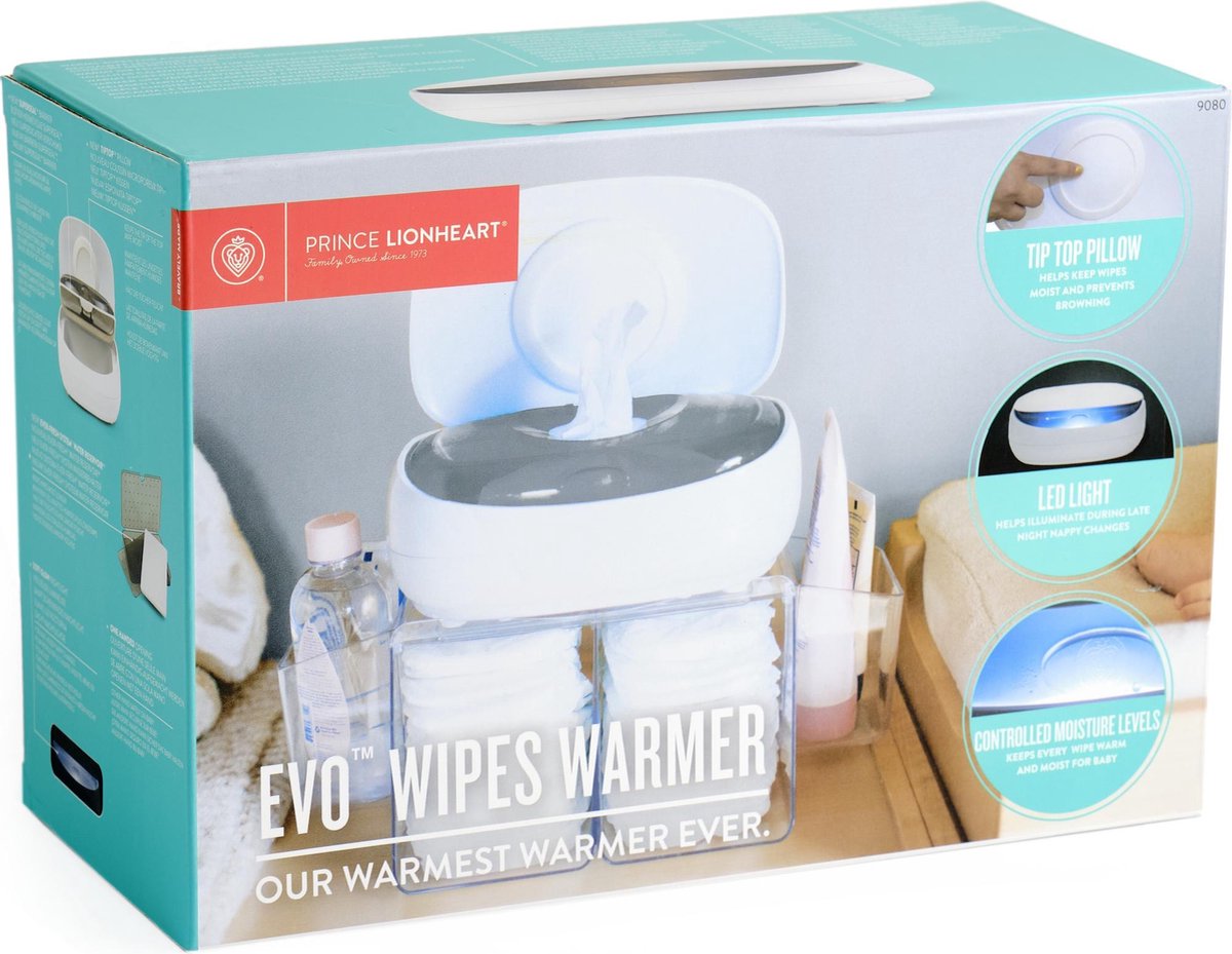 WarmDoek™ - Draagbare Babydoekjesverwarmer met LED-Display - USB