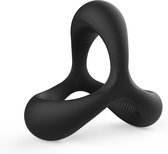 Quick Relief Cockring Ultra™ Official - Penis Ring - Langere, Hardere Erecties - Zacht & Stretchy - Sex Toy voor Koppels - Seksspeeltjes voor Mannen - 3 cm - Zwart