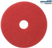 Wecoline - Vloerpad - Rood - 11 inch - 5 stuks