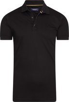 Ferlucci - Exclusieve Heren Polo - Stretch - Model Garda - Zwart