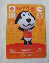 Amiibo animal crossing new horizons origineel Eu Walker 100 kaart