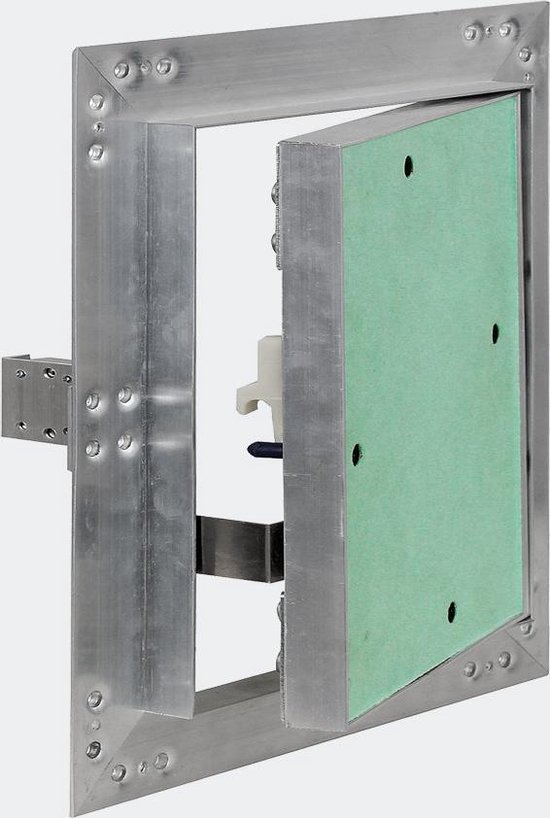 Inspectieluik aluminium frame 30x30cm gipsplaat inspectiedeur gipsbouw,  gipswand... | bol.com