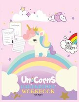 Unicorns Handwriting Workbook for Kids