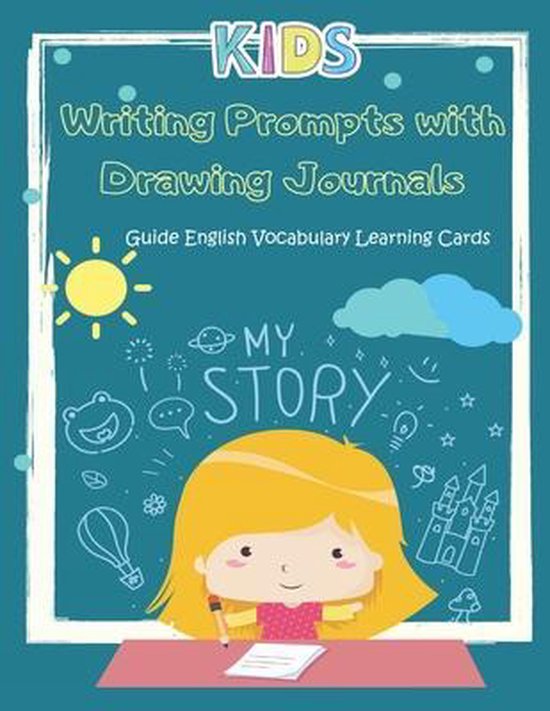 Writing Prompts Journal Kids Books- Writing Prompts with Dra ... - cover