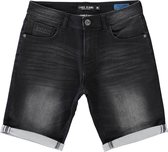 Cars Jeans SEATLE Heren Denim Short Black Used - Maat XXXL