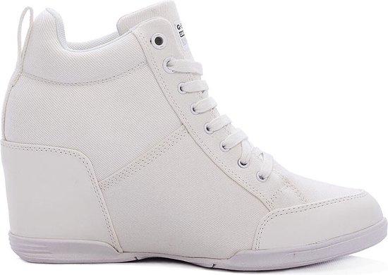 G Star Wedge Sneakers Model New Labour Wedge Kleur Wit Maat 41 bol