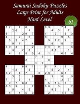 Samurai Sudoku Puzzles - Large Print for Adults - Hard Level - N Degrees61