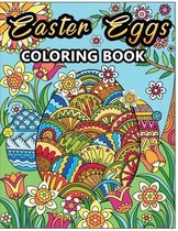 Easter eggs coloring book