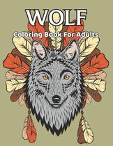 Wolf Coloring Book For Adults