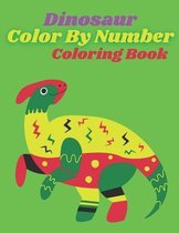 Dinosaur Color By Number Coloring Book