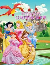 Princess Coloring Book for Kids: Awesome Princess Coloring Book