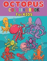 Octopus coloring book for kids