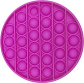 POP IT - Fidget Toy - Pop It Fidget Toys - Rond Paars - Speelgoed