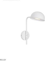 Bolero wandlamp gestructureerd wit