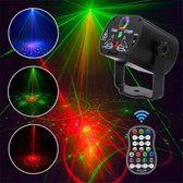 Laser 3 in 1 Multilaser + Par + Stroboscoop |  Party laser discolaser multi laser Geluid gestuurd Disco Lichteffect DJ Discolichten Discolampen