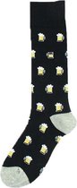 Bier sokken - Zwart - Unisex - One size fits all - Bier cadeau - Cadeau voor mannen