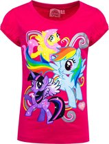 My Lttle Pony T-shirt - fuchsia - maat 98/104 (4 jaar)