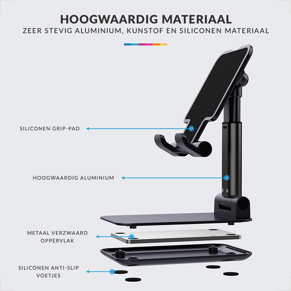 YONO YONO Bureau Compact Telefoonhouder - afbeelding 5