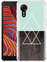 Hoesje Geschikt voor Samsung Galaxy Xcover 5 - Wood Simplicity
