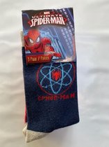 Spiderman Marvel sokken per setje van 3 stuks. Maat 23-26.