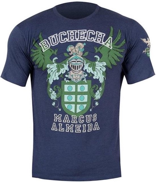 Hayabusa Buchecha BJJ T-shirt blauw Kies uw maat: M