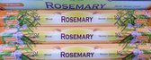 Wierook - Rozemarijn - Rosemary - Tulasi -  Set 6 pakjes á 20 stokjes