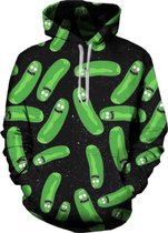 Rick and Morty Hoodie - All Pickle Rick - Maat 2XL