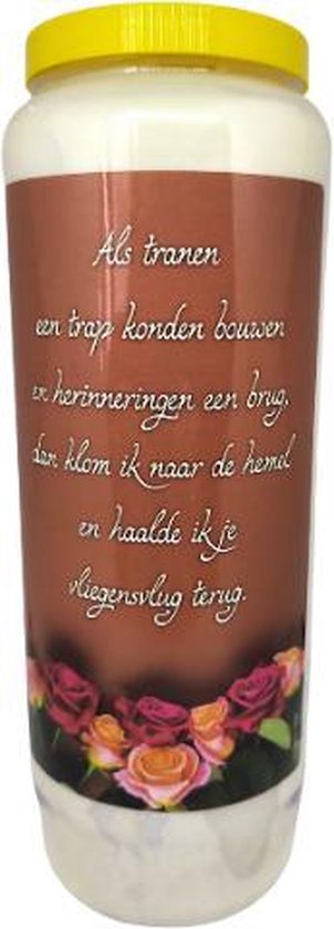 Draag me naar de overkant - Noveenkaars - 9 dagen brander (5 stuks