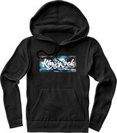 KingRock Studio  Hoodie | Blauw | Heren / Dames | Original & Vintage Hoodie met Capuchon | Perfect Kleding Trui Verjaardag Cadeau |