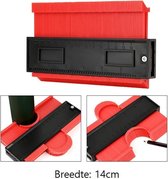 Speke Aftekenhulp 14cm - Hoekmeter - Laminaat legset - Hoekmeter - 14cm