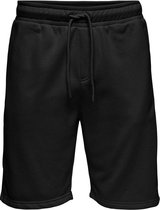 Only & Sons Broek Onsceres Life Sweat Shorts Noos 22019490 Black Mannen Maat - XS