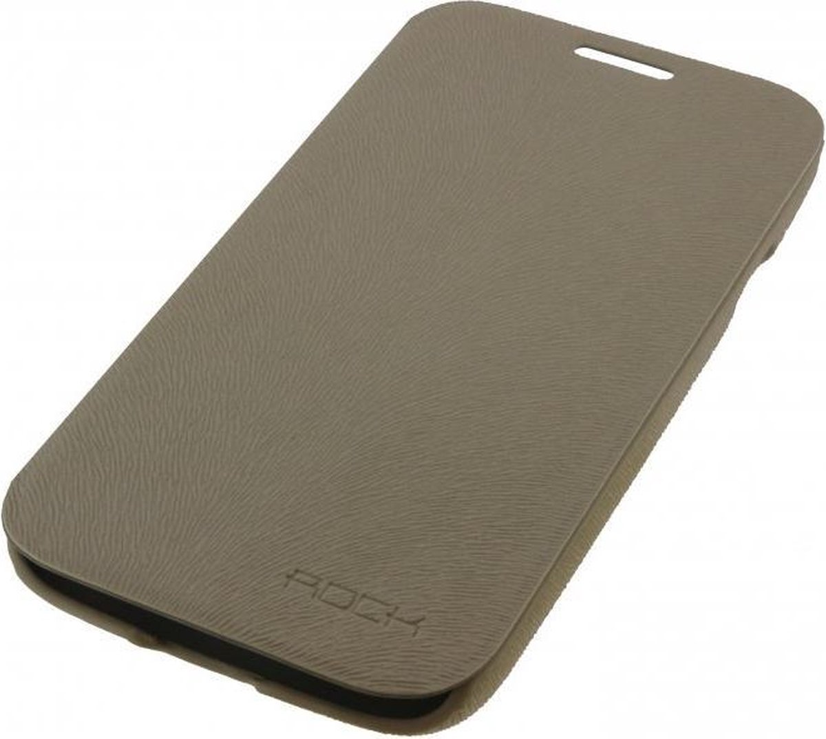 Rock Big City Leather Side Flip Case Cream Samsung Galaxy S4 I9500/i9505