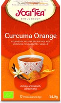 Yogi Tea Curcuma Orange Value Pack - 6 paquets de 17 sachets de thé