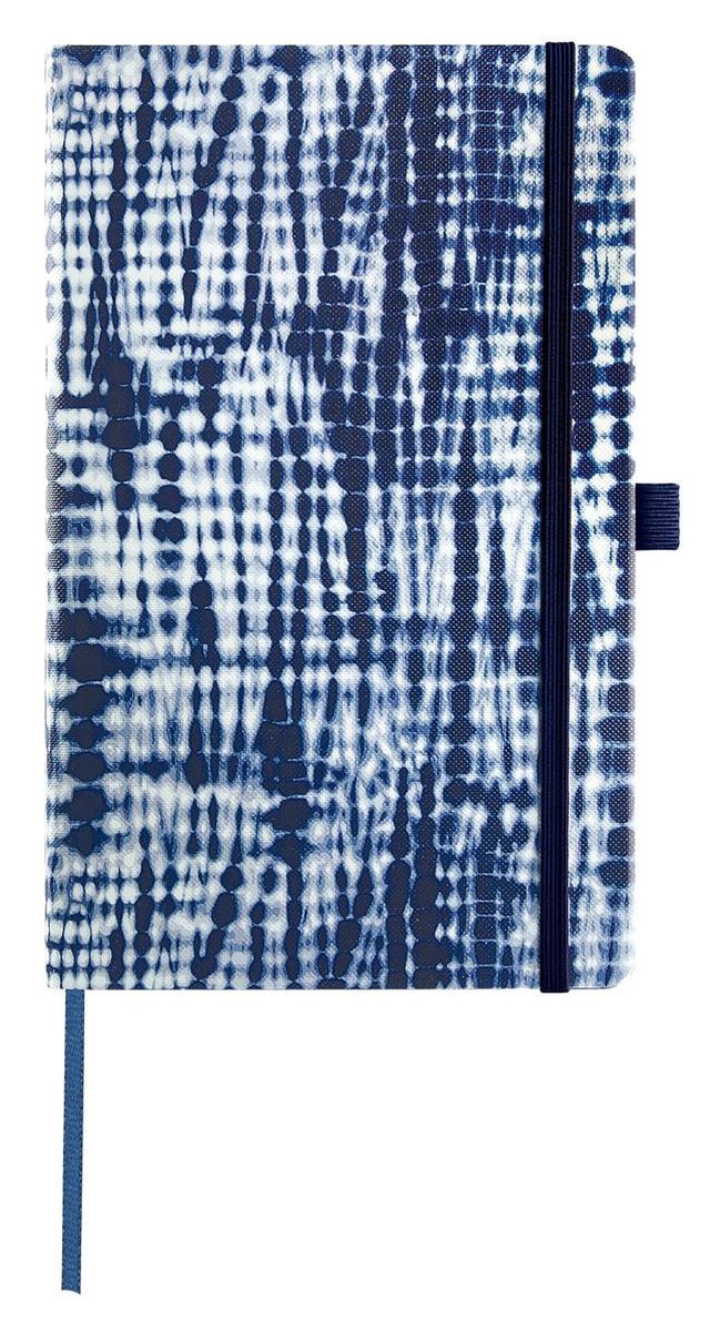 Castelli Milano A5 notitieboek Shibori - Jute - inhoud met lijnen - 130x210 mm - Made in Italy