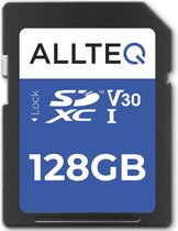 Carte SD 128 GB | Carte mémoire | SDXC | U3 | UHS-I - V30 | Allteq