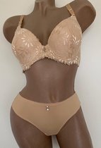 Dames beha met kant 70C beige