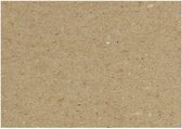 Kraft Karton - Recycled Karton - Bruin - DIY - Kaarten Maken - Tekenen - Knutselen - A4 - 21x29,7cm - 225 gr - Creotime - 125 vellen