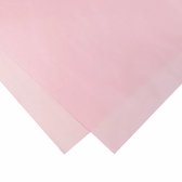 Zijdevloeipapier, inpakvellen, zijde papier, vloei papier 50x70cm kleur licht roze (480 vellen)