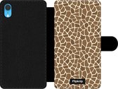 Wallet case - geschikt voor iPhone Xr - Giraffeprint