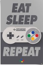 Poster Nintendo eat sleep repeat