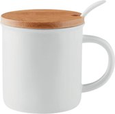 Mokken bamboe - Mokken en bekers - Mokken set van 6 - Mokken set - Thee glazen - Thee glazen set van 6 - Thee glazen 350 ml - Thee glazen set - Koffie kopjes - Koffie mokken - Koffiebekers aa