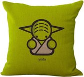 | Kinderkamer | Kussenhoes Starwars Baby Yoda | 45 x 45 cm.