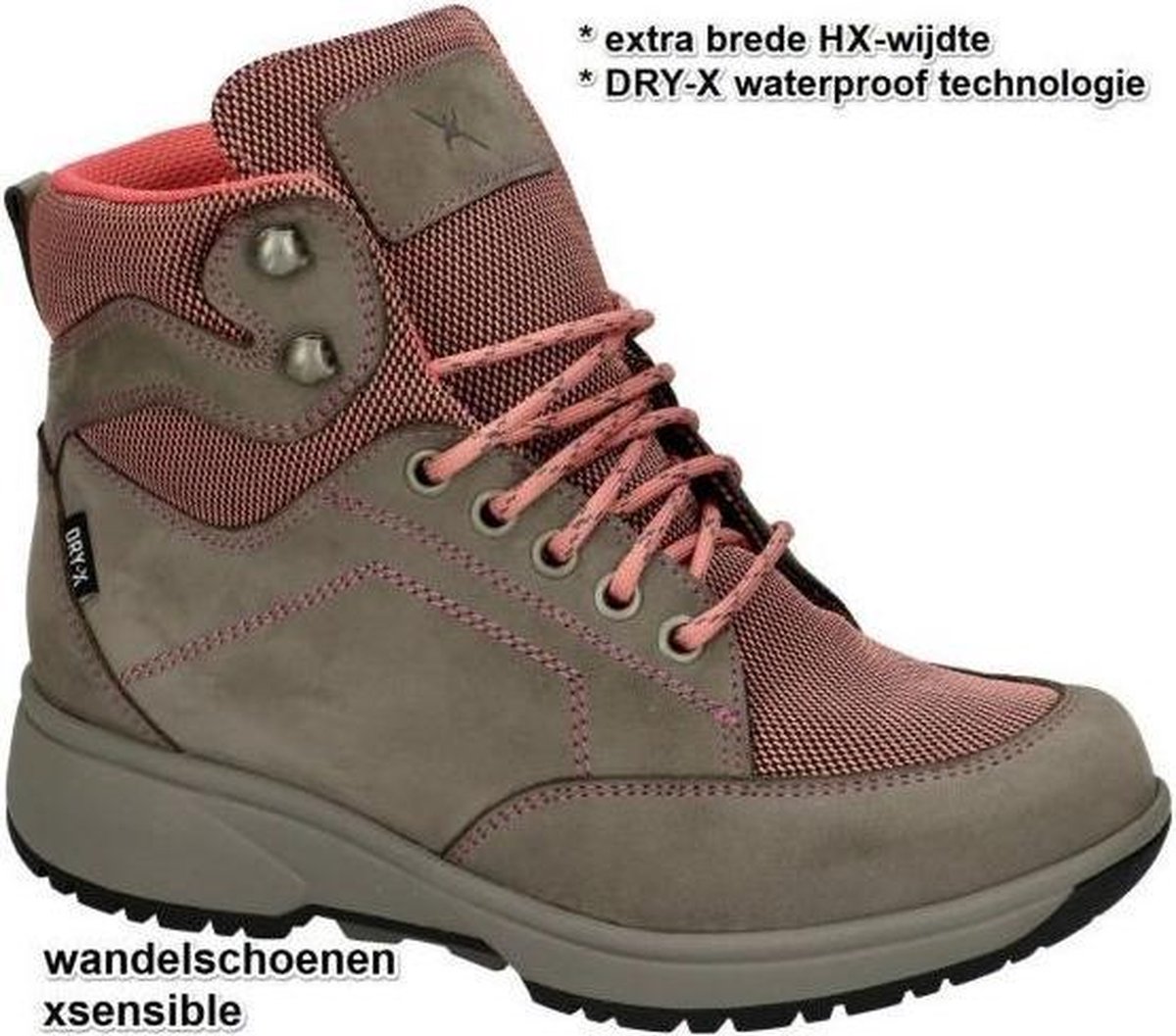 Dry/X waterproof hiking sneaker, de Stockholm van Xsensible