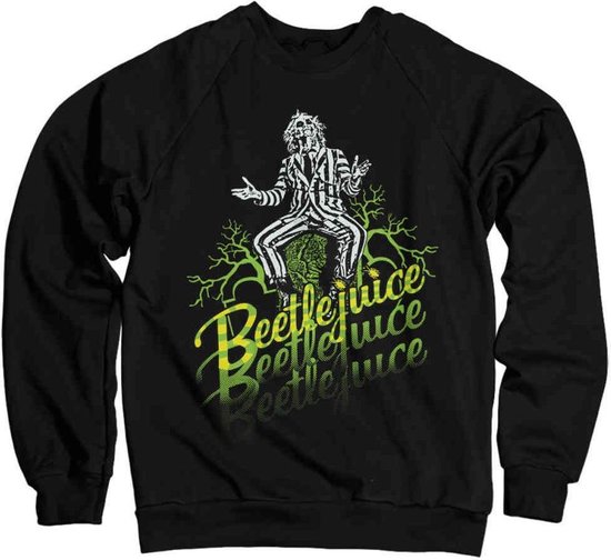 Beetlejuice Sweater/trui -M- Beetlejuice Zwart