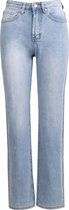 Straight leg light jeans