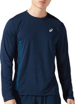 Asics Sportshirt - Maat XL  - Mannen - donker blauw