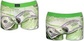 Fun boxer 'Amerikaanse Dollar' Groen maat XL (92123)