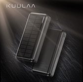 Kuulaa - Solar Powerbank - Powerbank - Powerbank 20000 mah - iPhone Powerbank