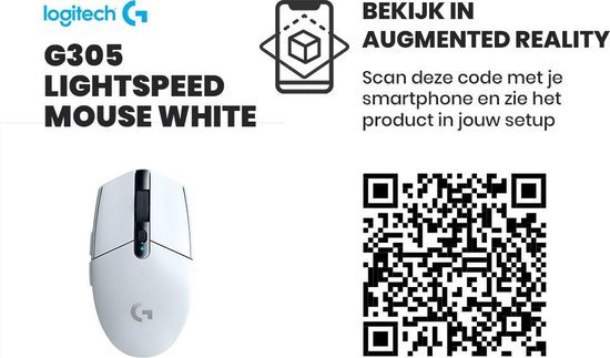 Logitech G G305 LIGHTSPEED draadloze gaming muis Zwart, 200 - 12.000 dpi