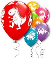 ProductGoods - 10x Dinosaurus 3 Ballonnen Verjaardag - Verjaardag Kinderen - Ballonnen - Ballonnen Verjaardag - Dino - Dinosaurus - Kinderfeestje